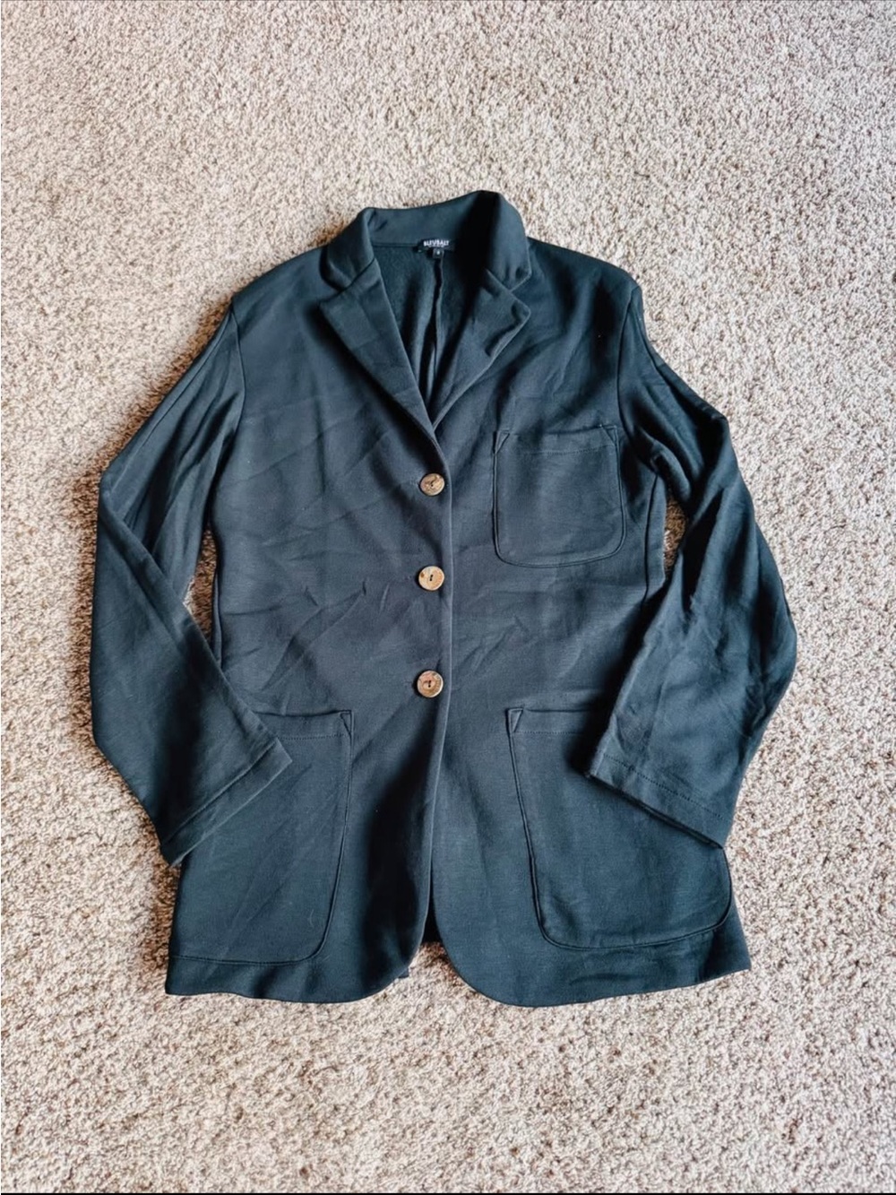 Bleusalt The Big Rock Boyfriend Blazer - Size 0 ( XS)
Dark spruce green relaxed